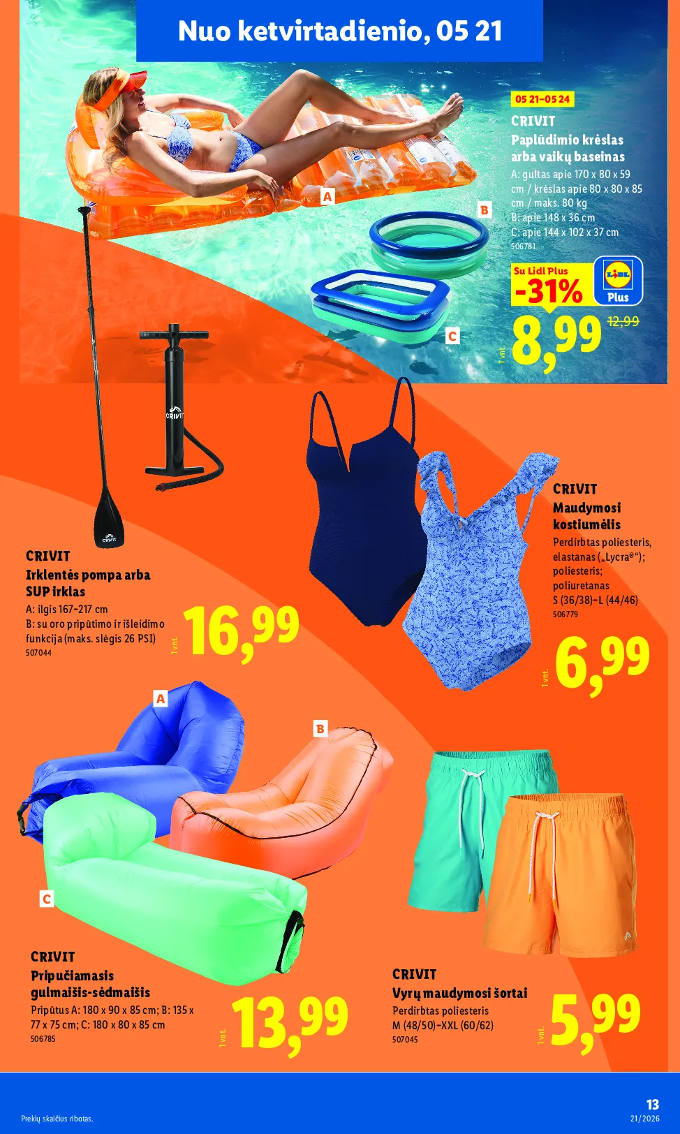 Lidl ne maisto naujas leidinys – 13 psl.
