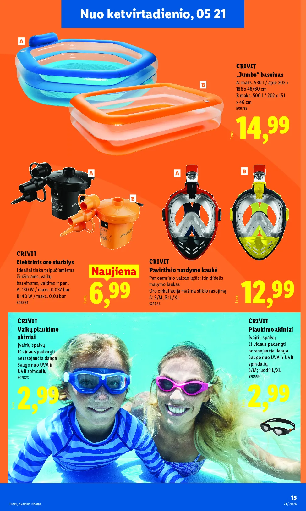 Lidl ne maisto naujas leidinys – 15 psl.