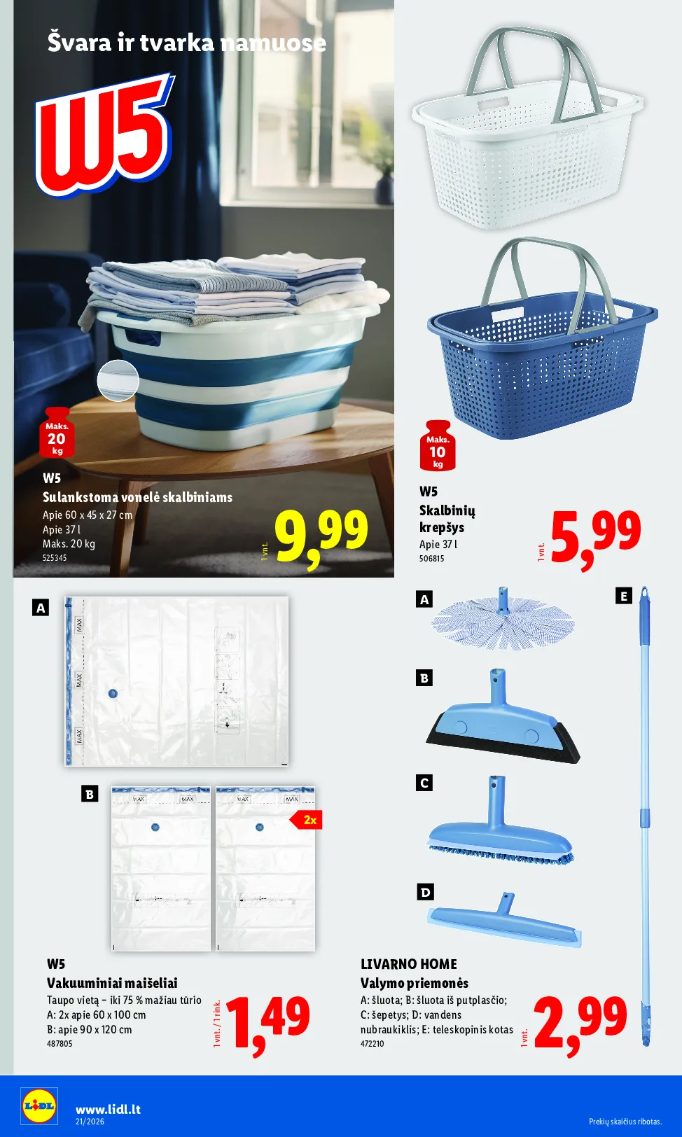 Lidl ne maisto naujas leidinys – 20 psl.