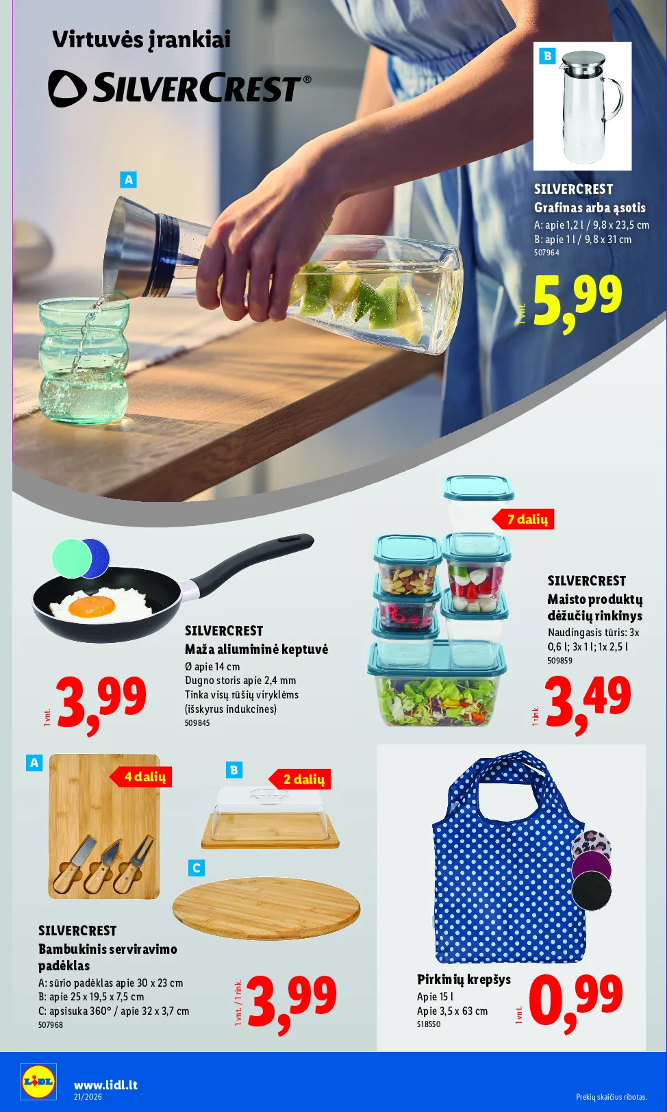 Lidl ne maisto naujas leidinys – 24 psl.