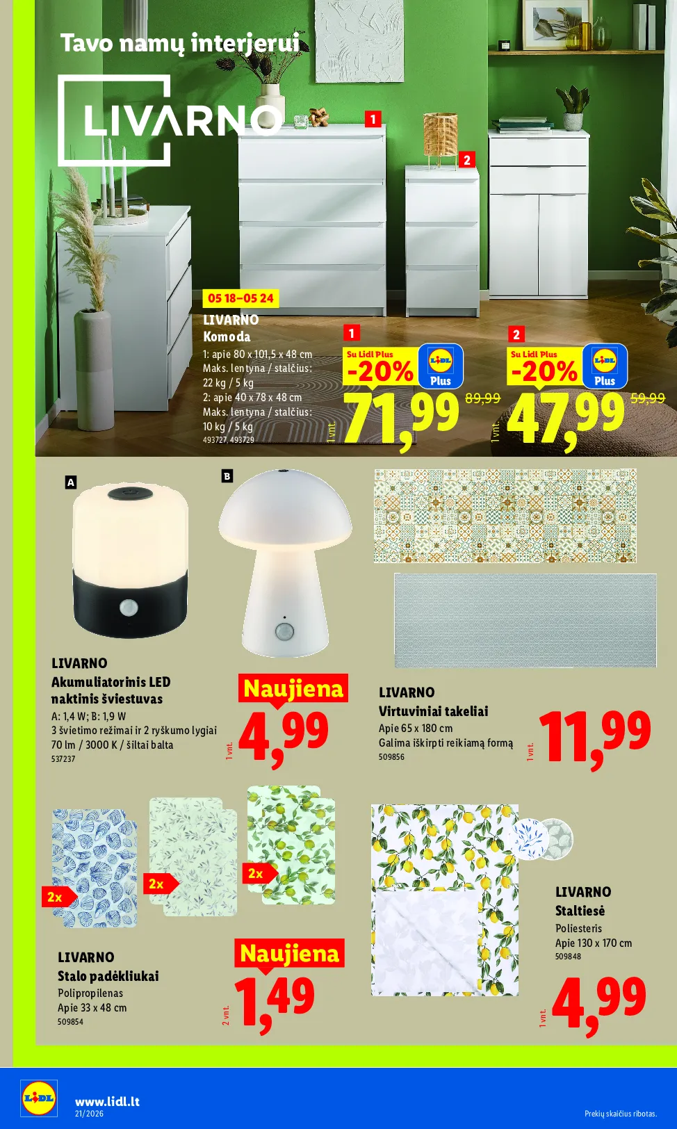 Lidl ne maisto naujas leidinys – 6 psl.