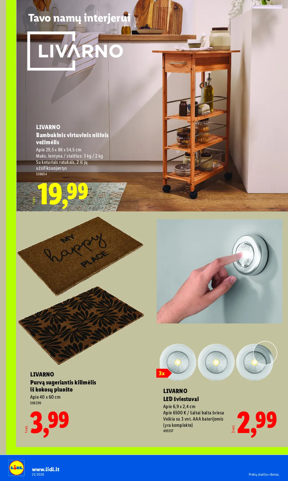 Lidl ne maisto naujas leidinys – 8 psl.