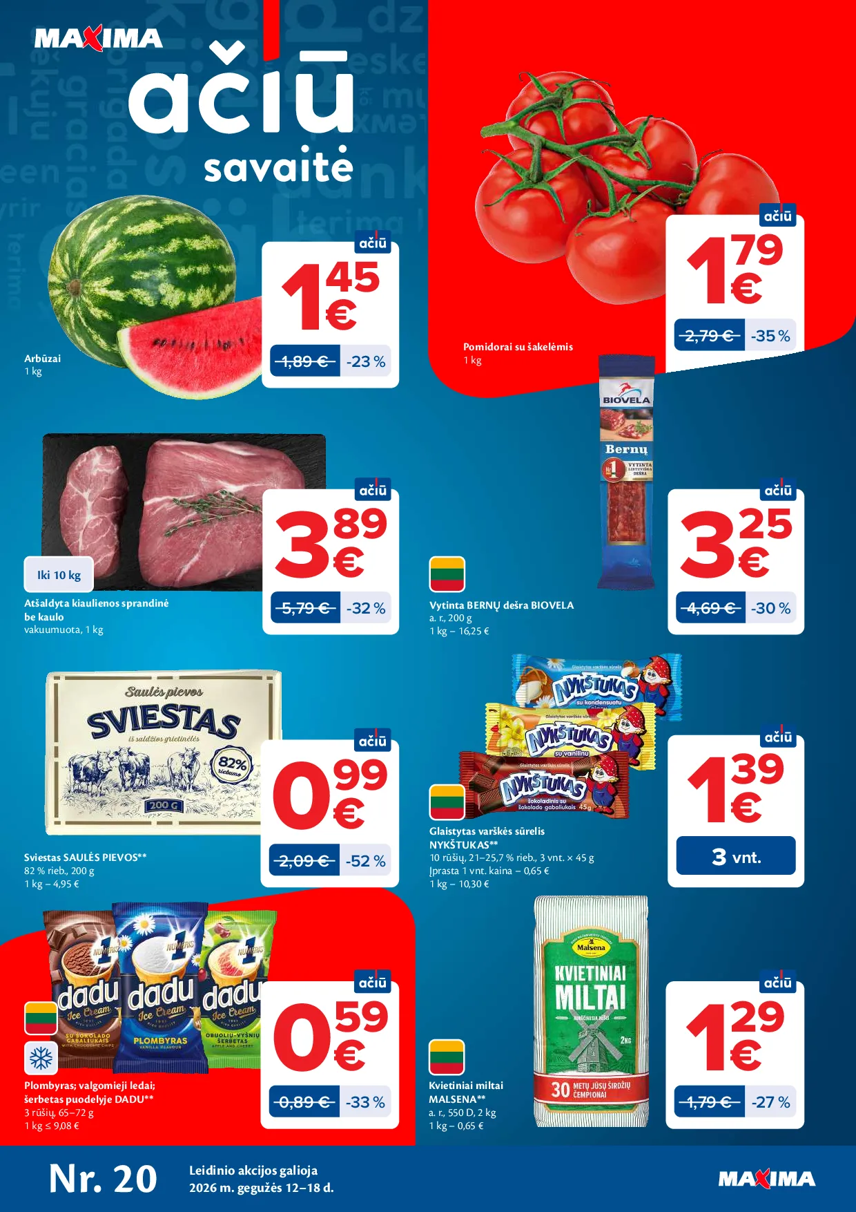 Maxima naujas leidinys – 1 psl.