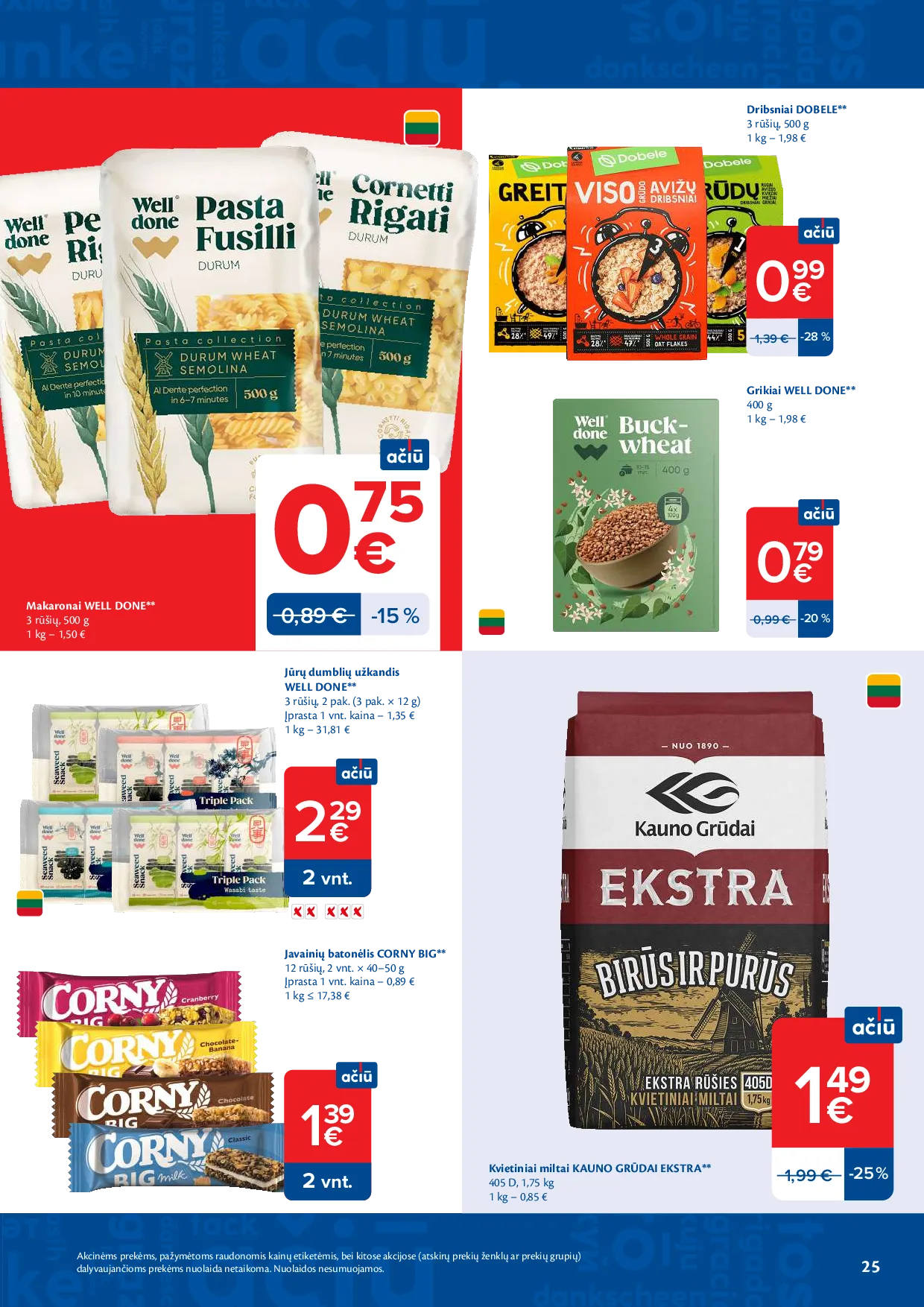 Maxima akcijos šią savaitę. Galioja nuo 2026-05-19 iki 2026-05-25 – 25 psl.