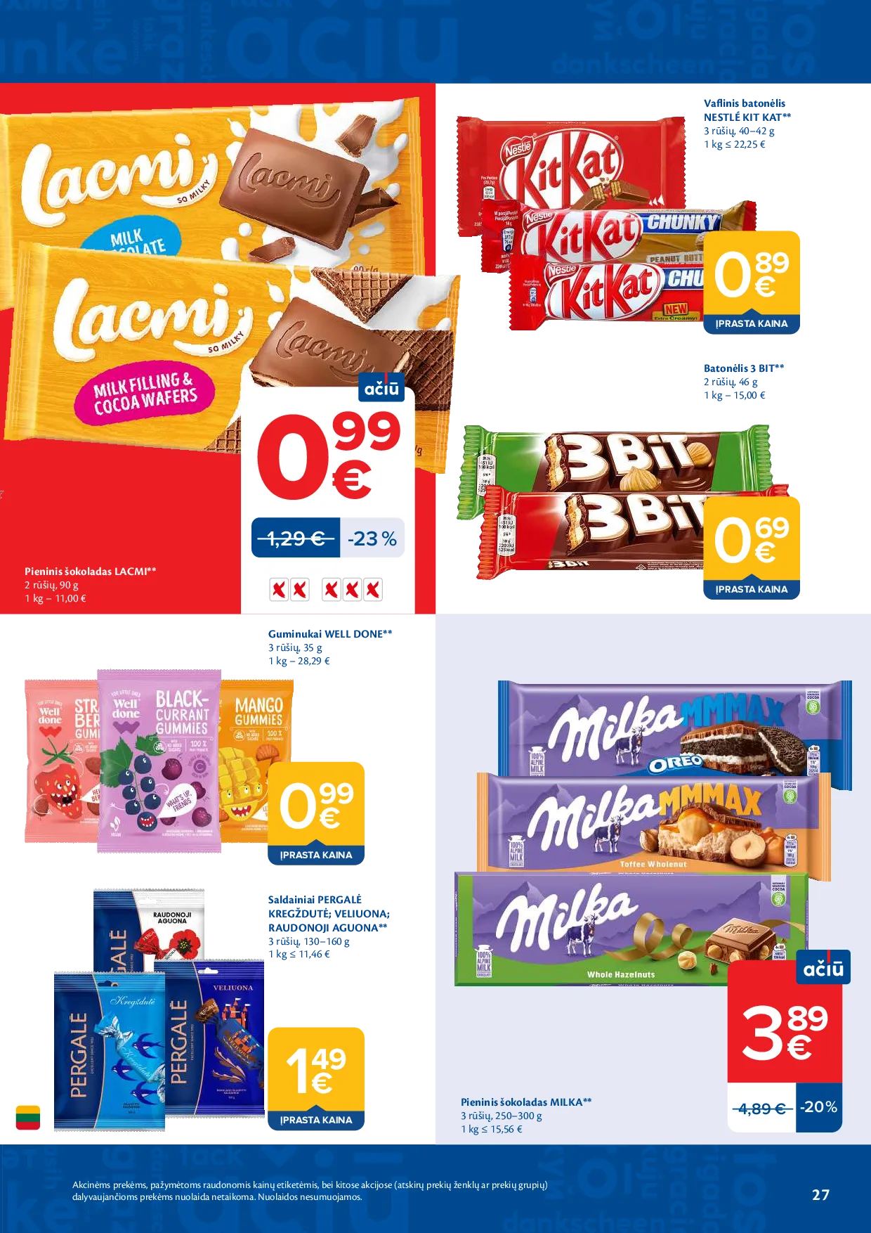 Maxima akcijos šią savaitę. Galioja nuo 2026-05-19 iki 2026-05-25 – 27 psl.