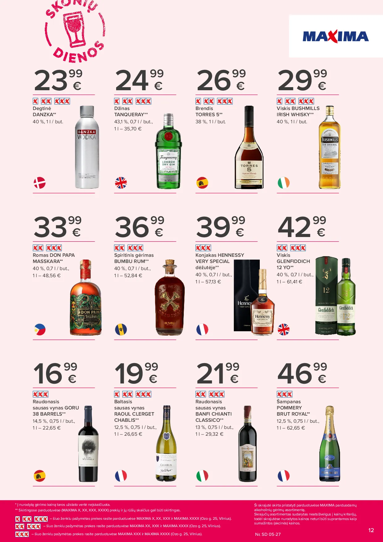 Maxima Skonių dienos naujausias leidinys – 12 psl.