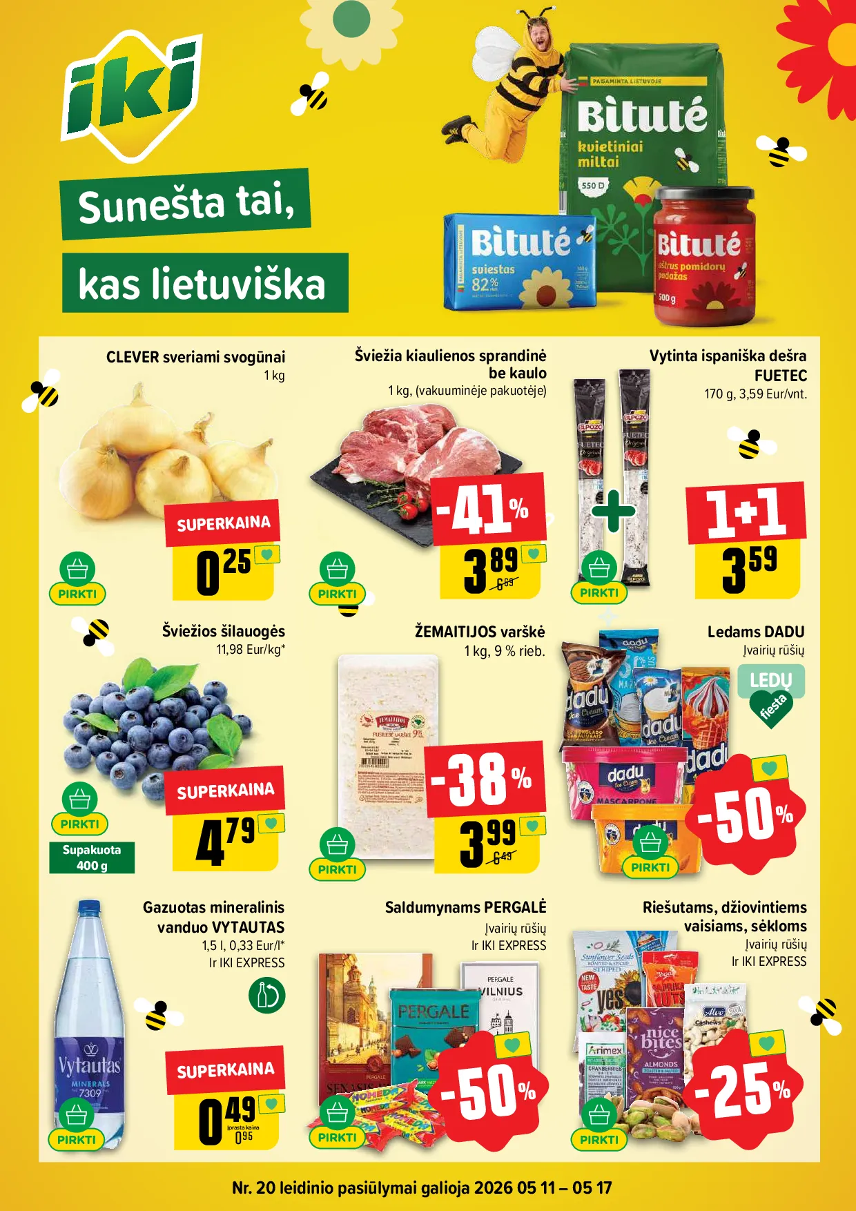 IKI akcijų leidinys – 1 psl.