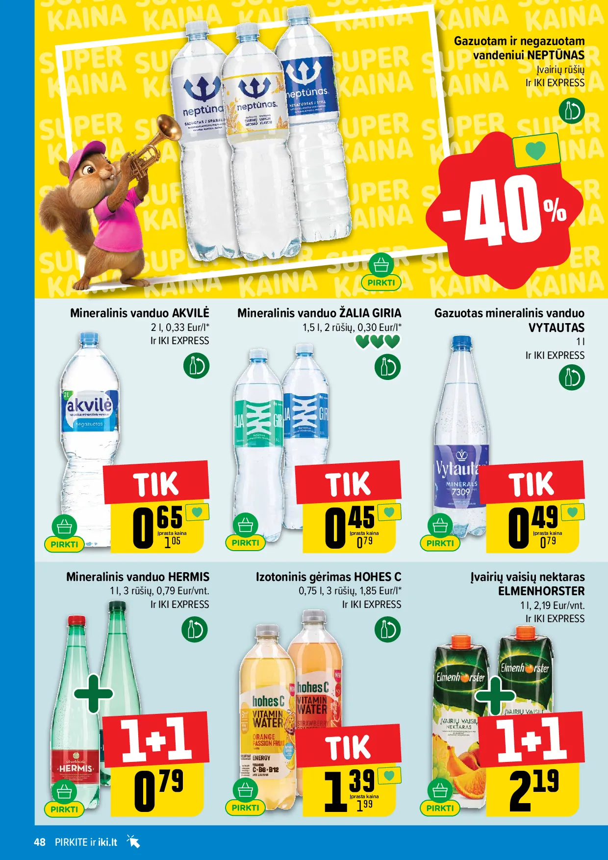 Iki akcijos šią savaitę. Galioja nuo 2026-05-25 iki 2026-05-31 – 48 psl.