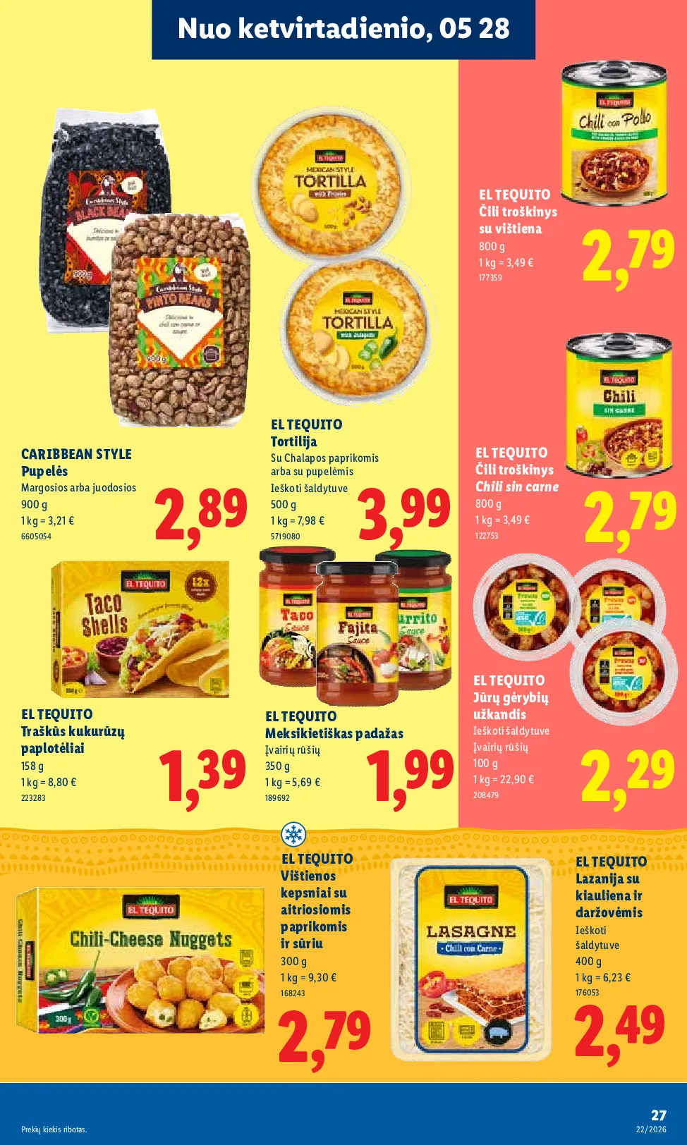 Lidl akcijos šią savaitę. Galioja nuo 2026-05-25 iki 2026-05-31 – 19 psl.