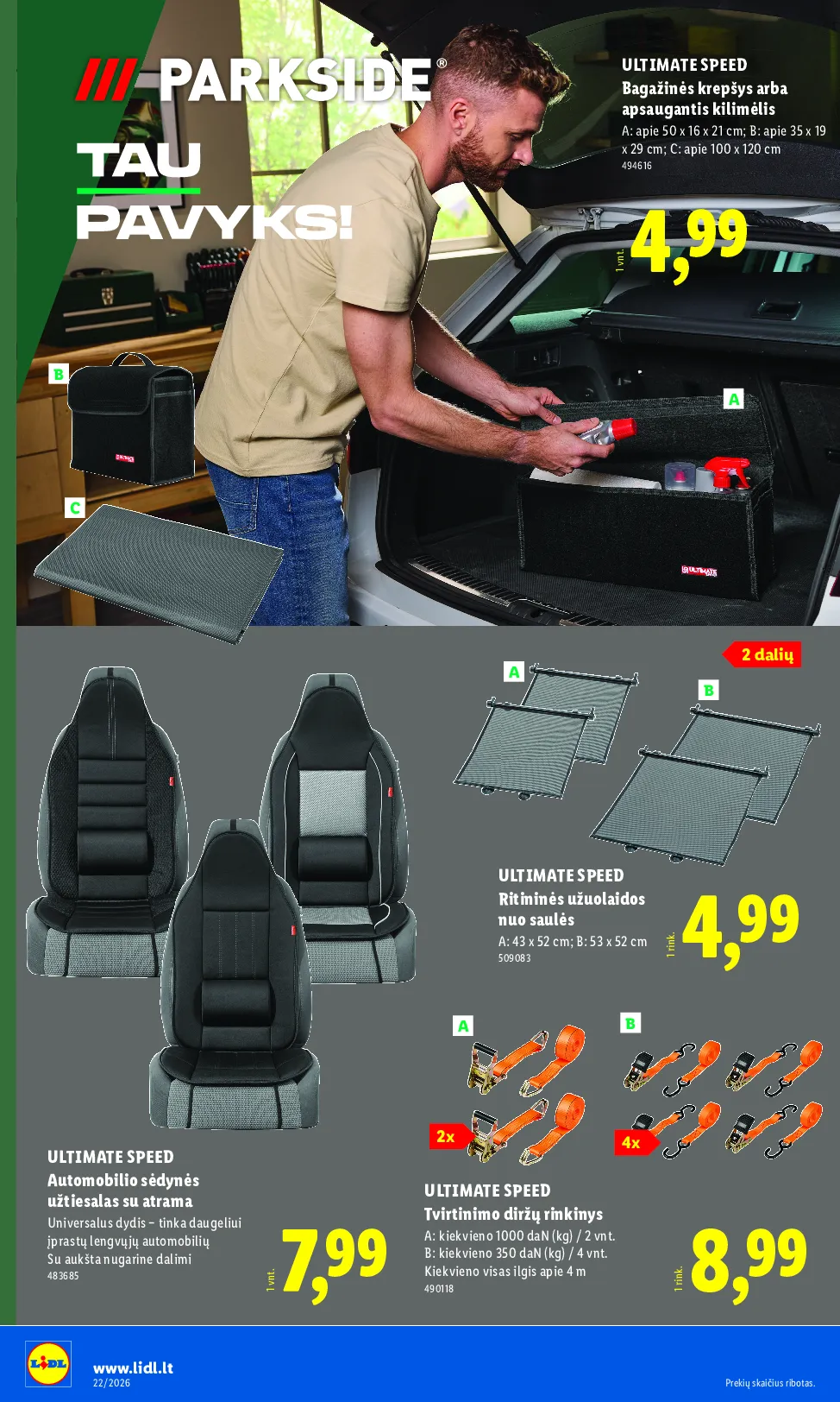 Lidl akcijos šią savaitę. Galioja nuo 2026-05-25 iki 2026-05-31 – 18 psl.