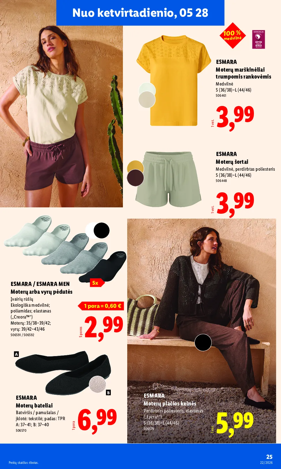 Lidl akcijos šią savaitę. Galioja nuo 2026-05-25 iki 2026-05-31 – 25 psl.