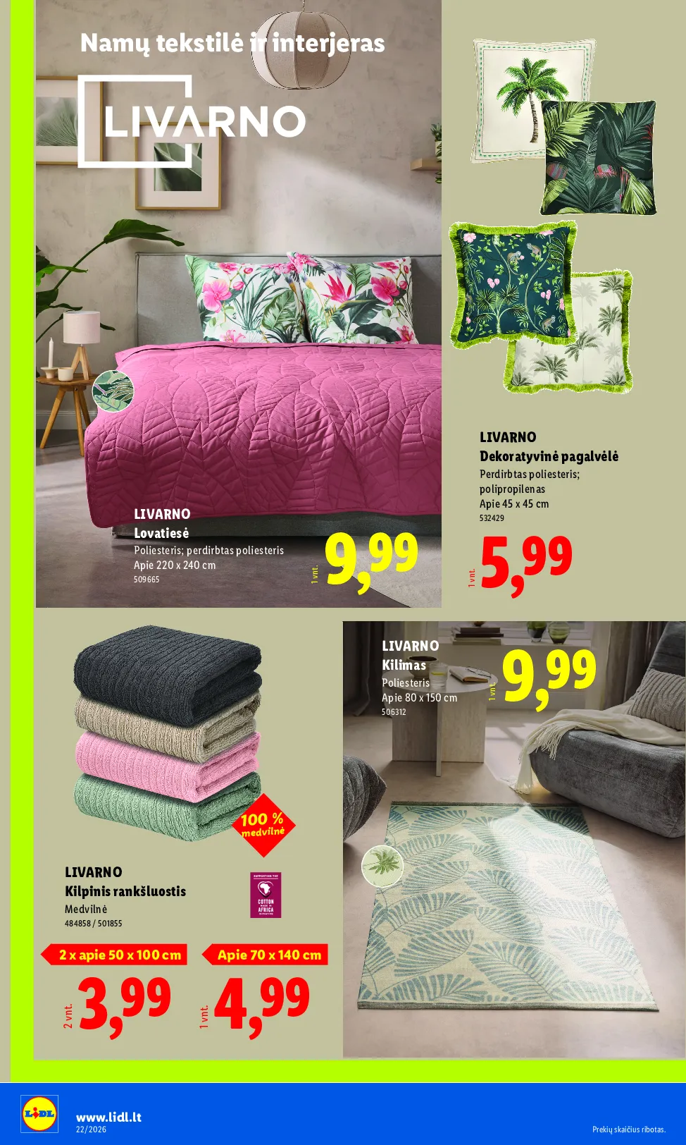 Lidl akcijos šią savaitę. Galioja nuo 2026-05-25 iki 2026-05-31 – 4 psl.