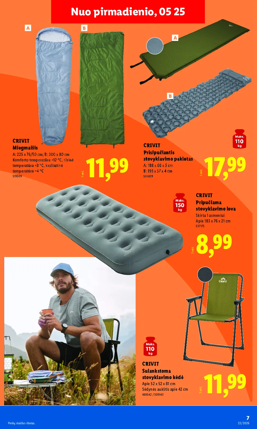 Lidl akcijos šią savaitę. Galioja nuo 2026-05-25 iki 2026-05-31 – 7 psl.