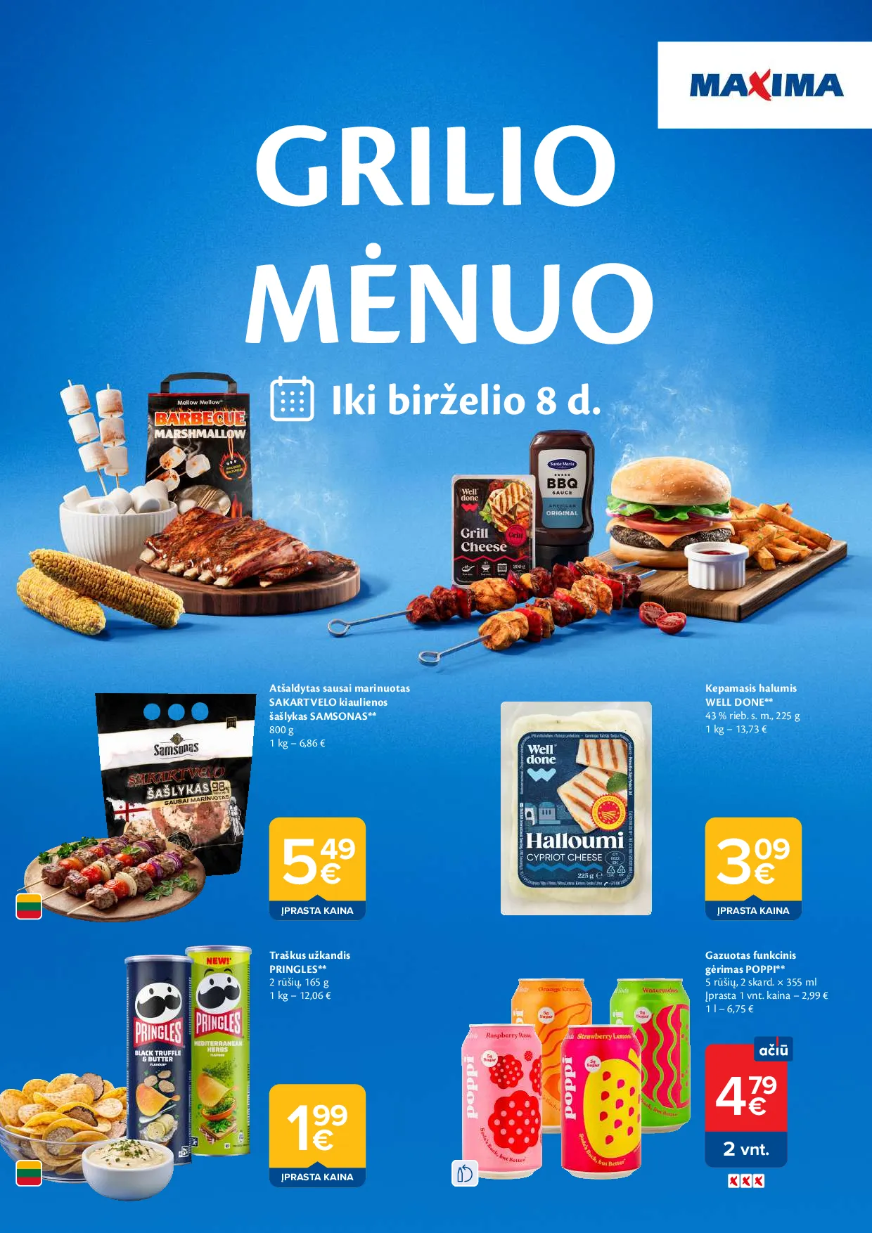 Maxima grilio mėnuo – 1 psl.