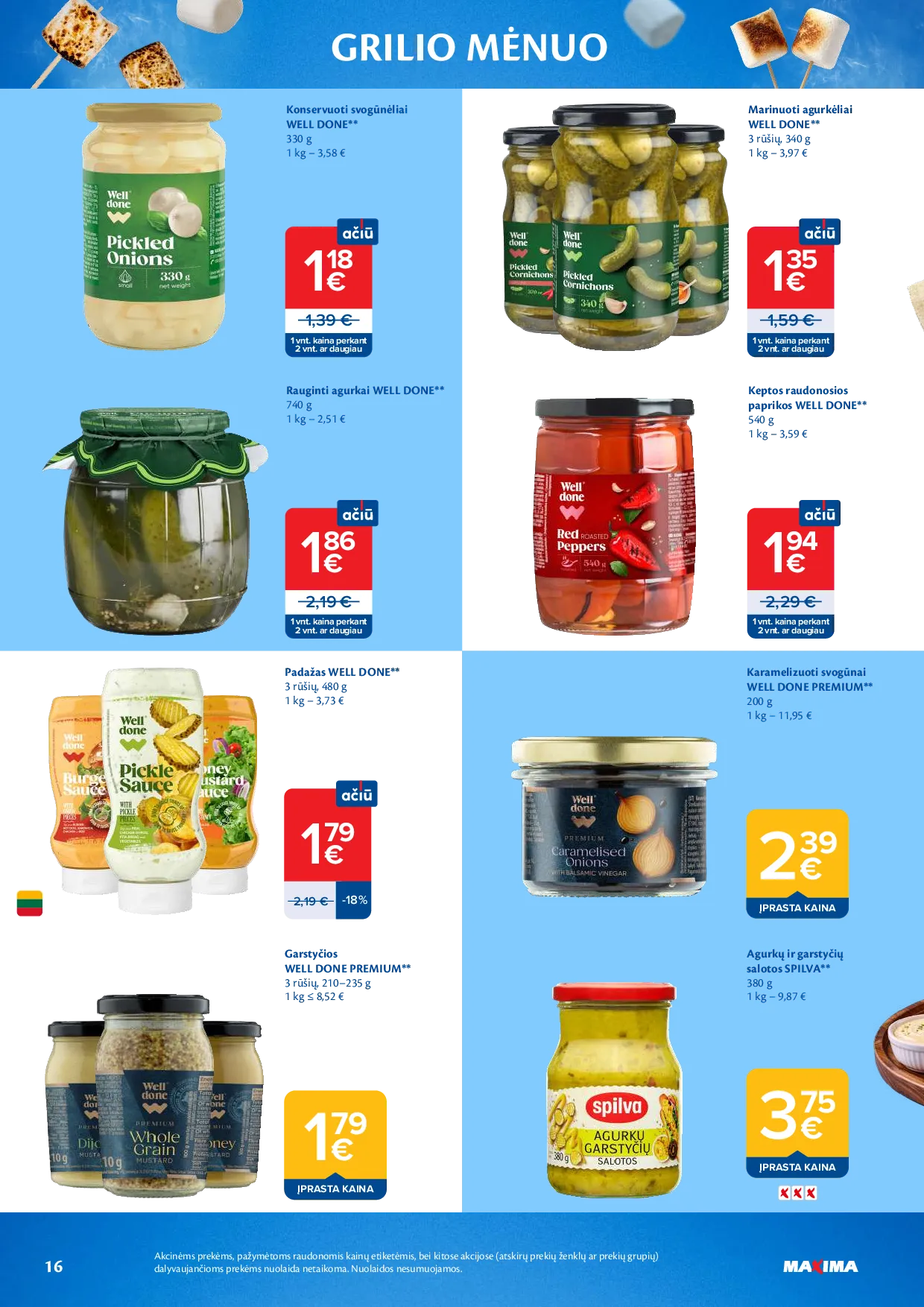 Maxima grilio mėnuo – 16 psl.