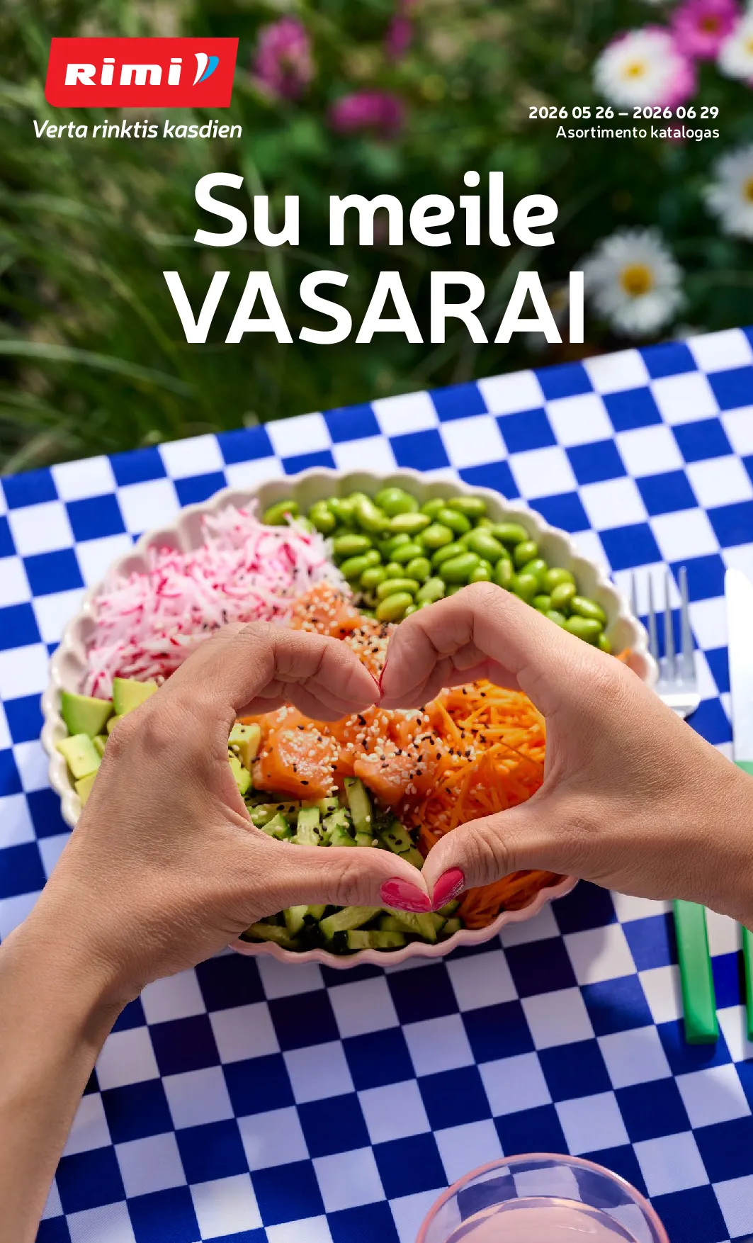 Rimi vasaros asortimento katalogas – 1 psl.