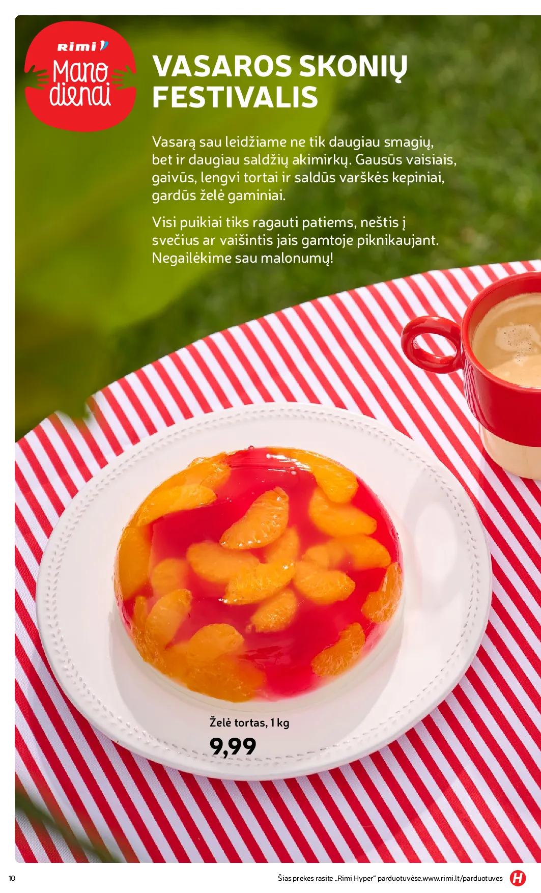 Rimi vasaros asortimento katalogas – 10 psl.