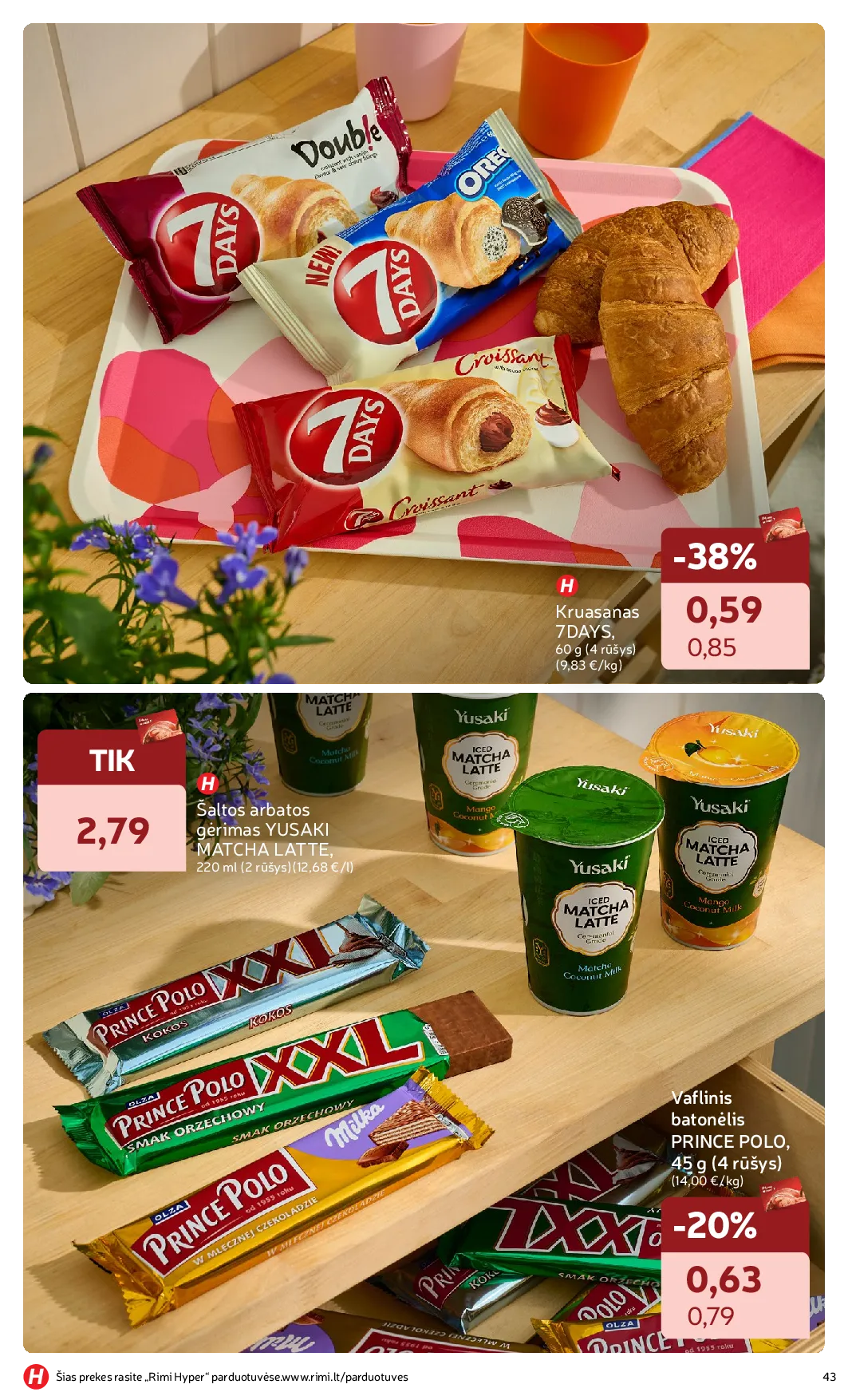 Rimi vasaros asortimento katalogas – 43 psl.