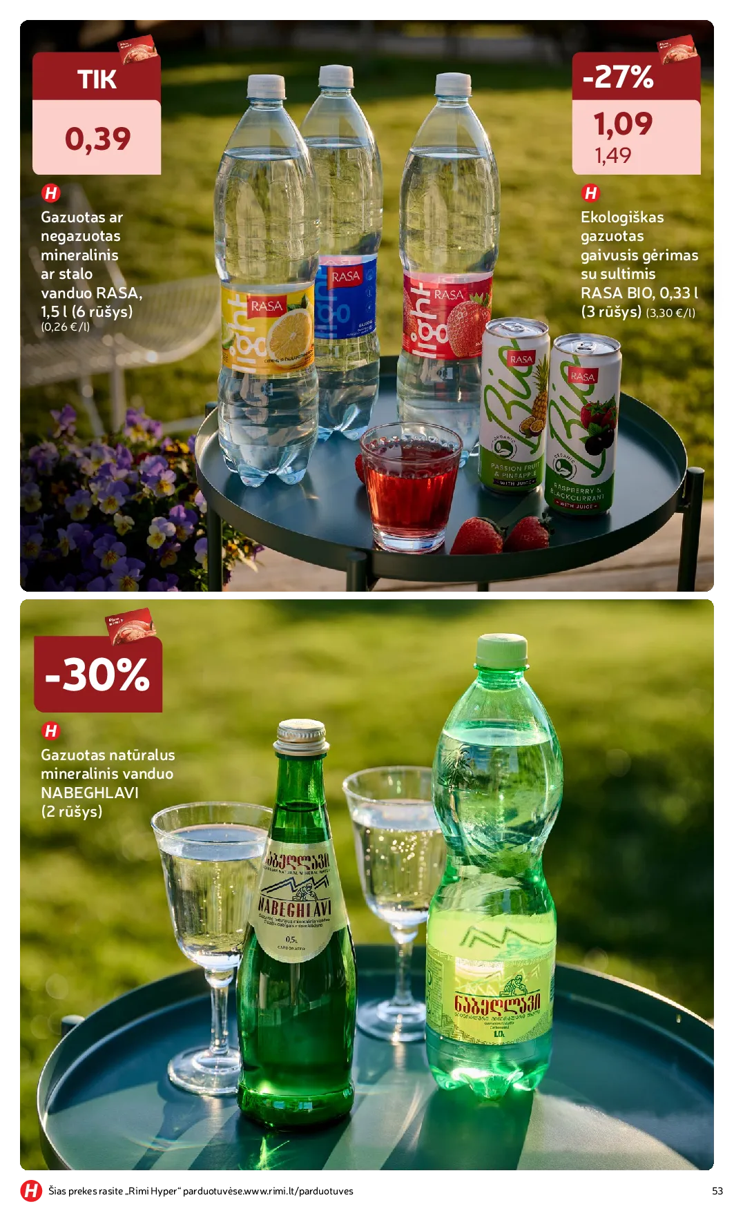 Rimi vasaros asortimento katalogas – 53 psl.