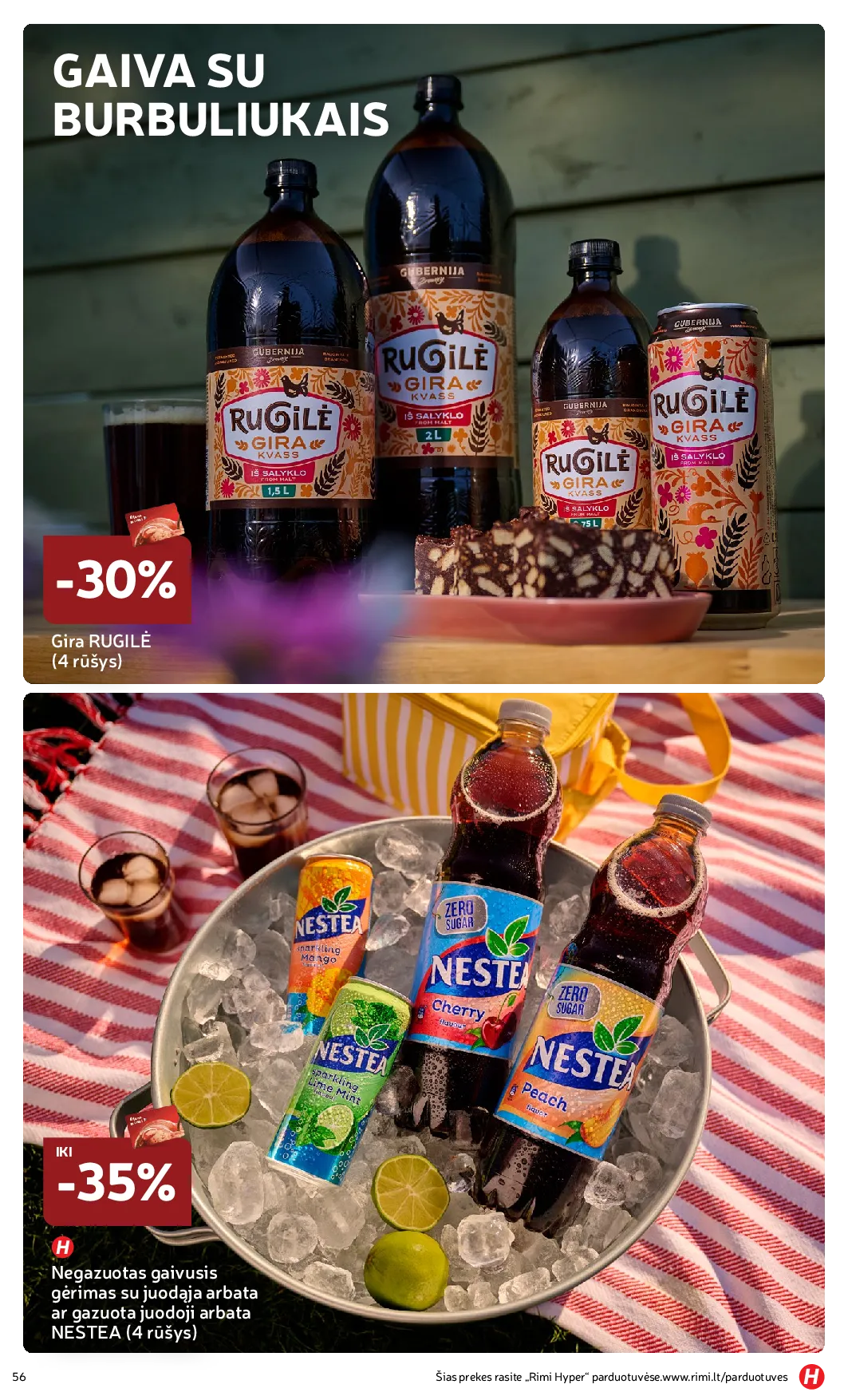 Rimi vasaros asortimento katalogas – 56 psl.