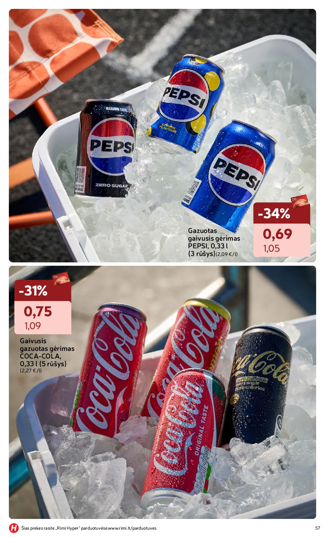 Rimi vasaros asortimento katalogas – 57 psl.