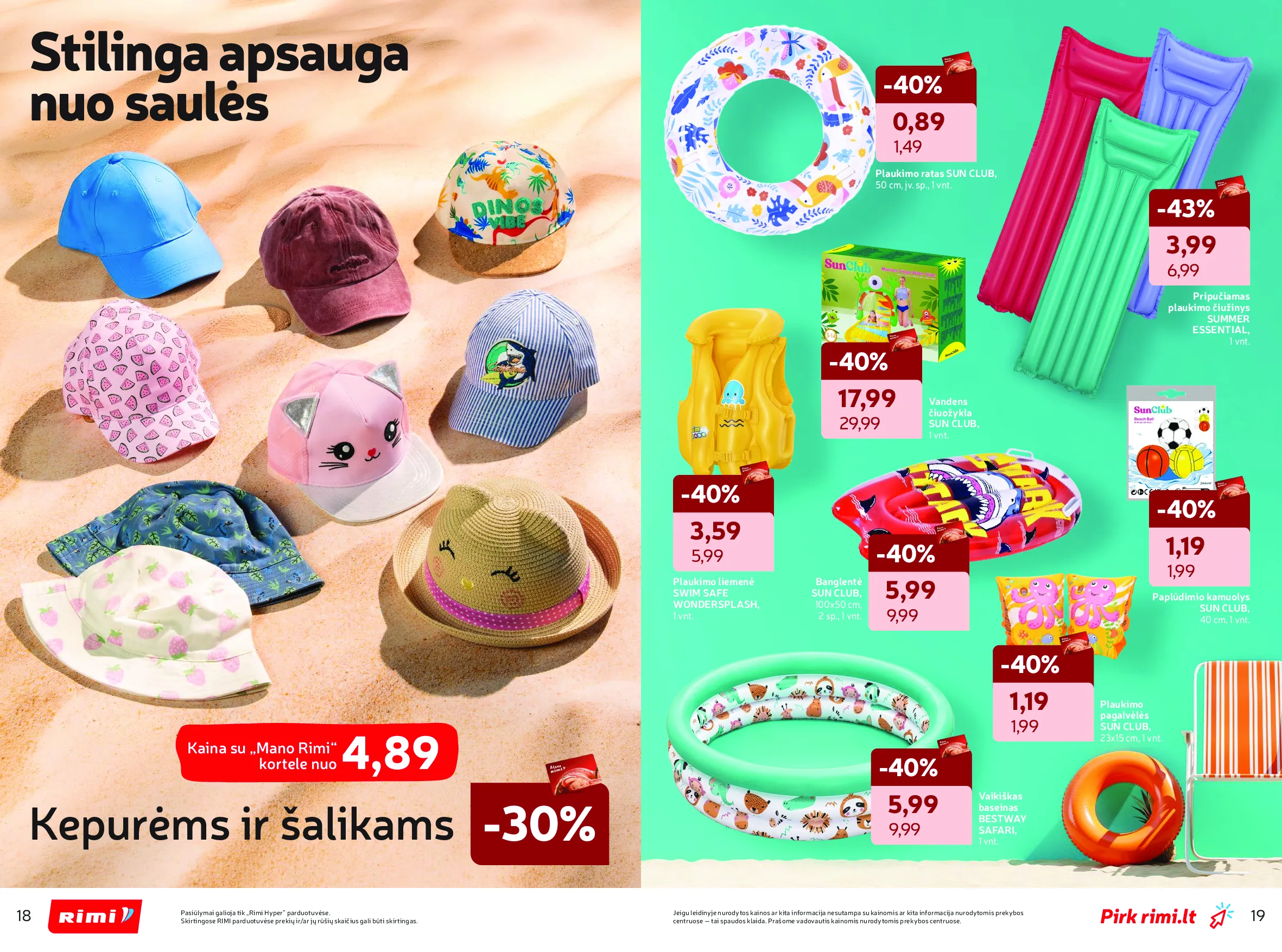 Rimi pasiruošk vasarai – 10 psl.