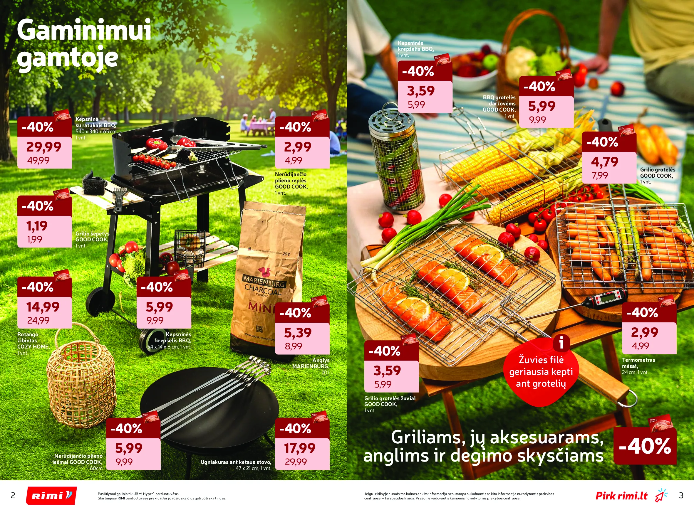 Rimi pasiruošk vasarai – 2 psl.