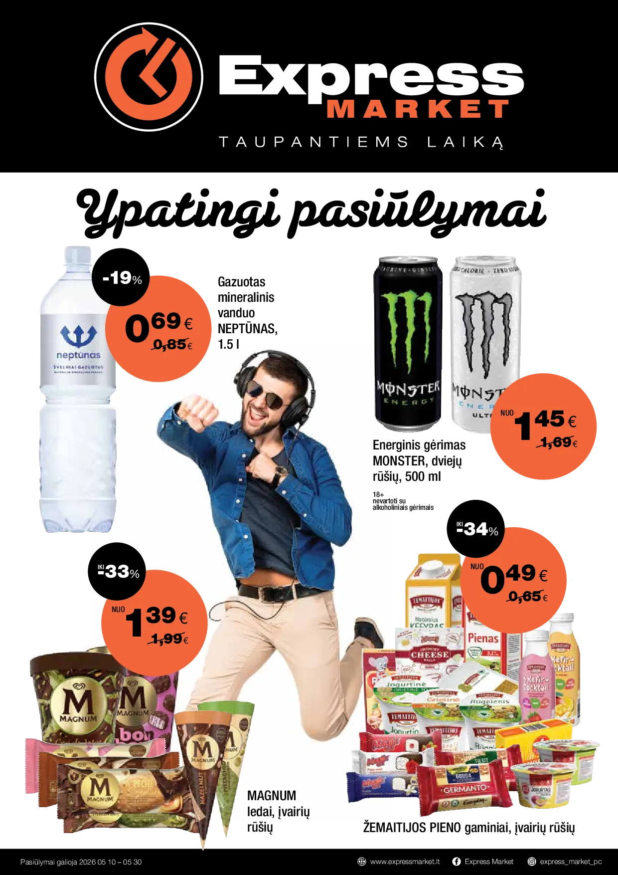 Express Market leidinys – 1 psl.