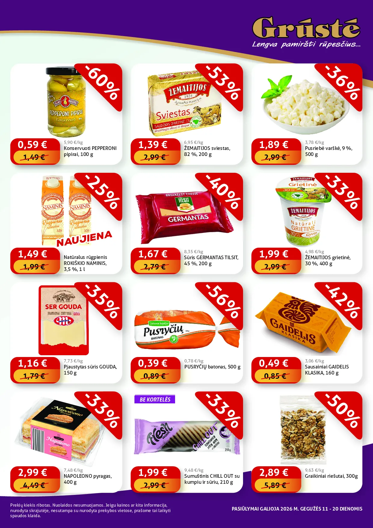 Grūstė pigiau nerasi – 3 psl.