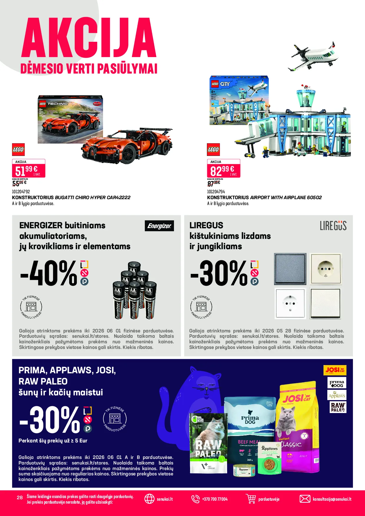 Senukai leidinys – 28 psl.