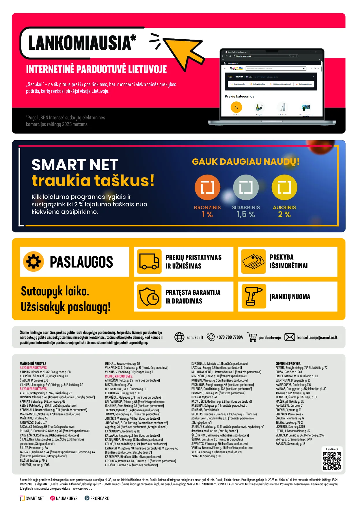 Senukai leidinys – 30 psl.