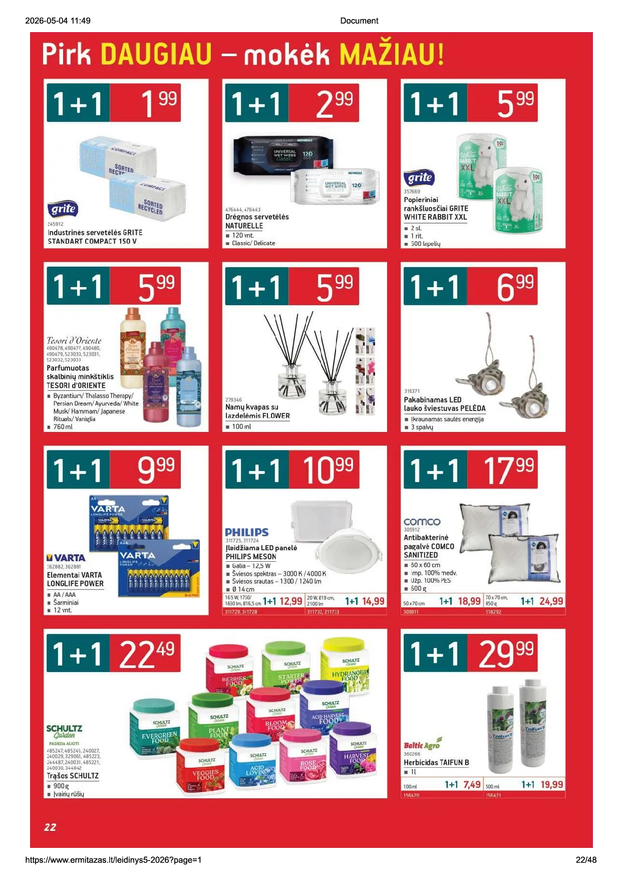 Ermitažas leidinys – 22 psl.