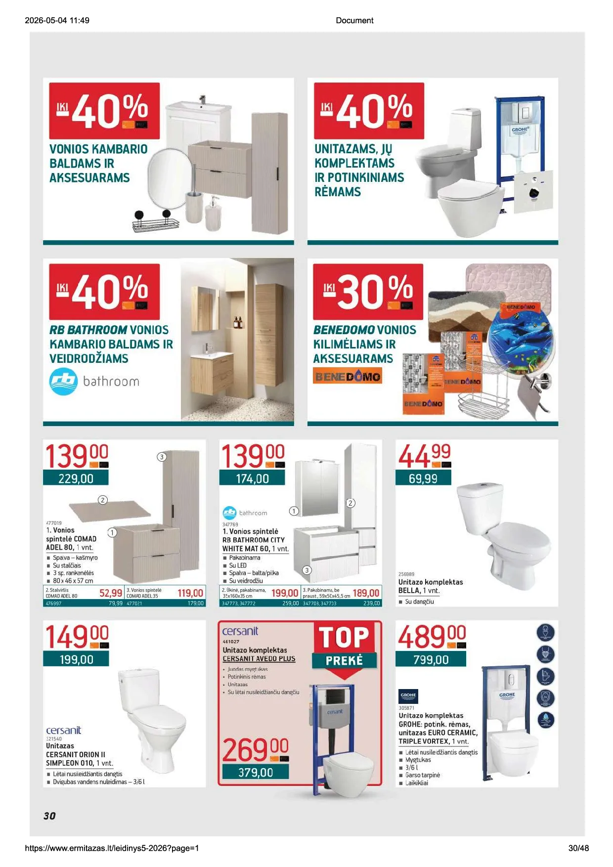 Ermitažas leidinys – 30 psl.