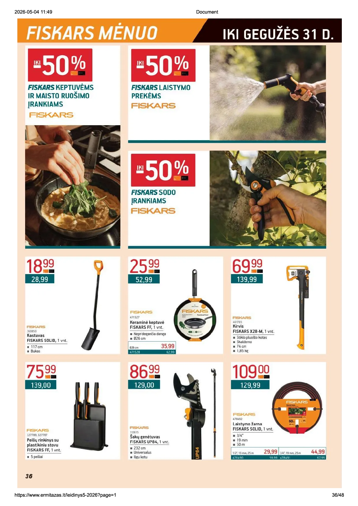 Ermitažas leidinys – 36 psl.