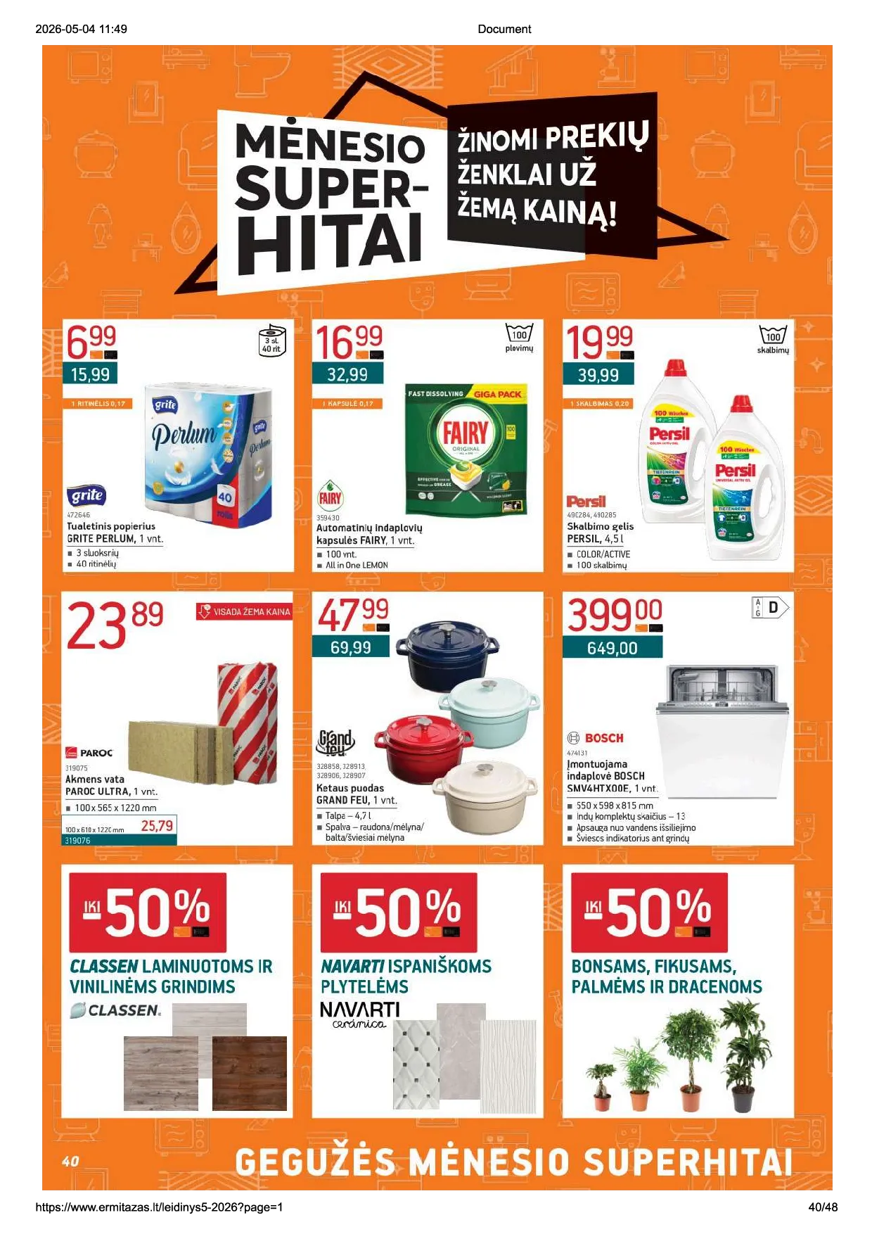 Ermitažas leidinys – 40 psl.