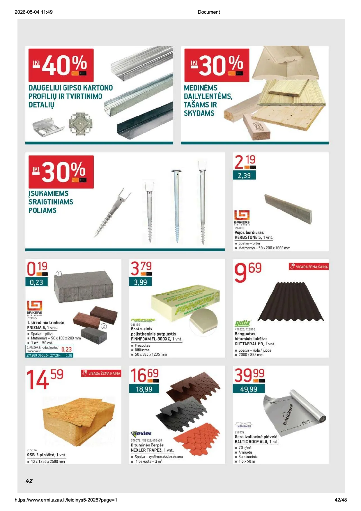 Ermitažas leidinys – 42 psl.
