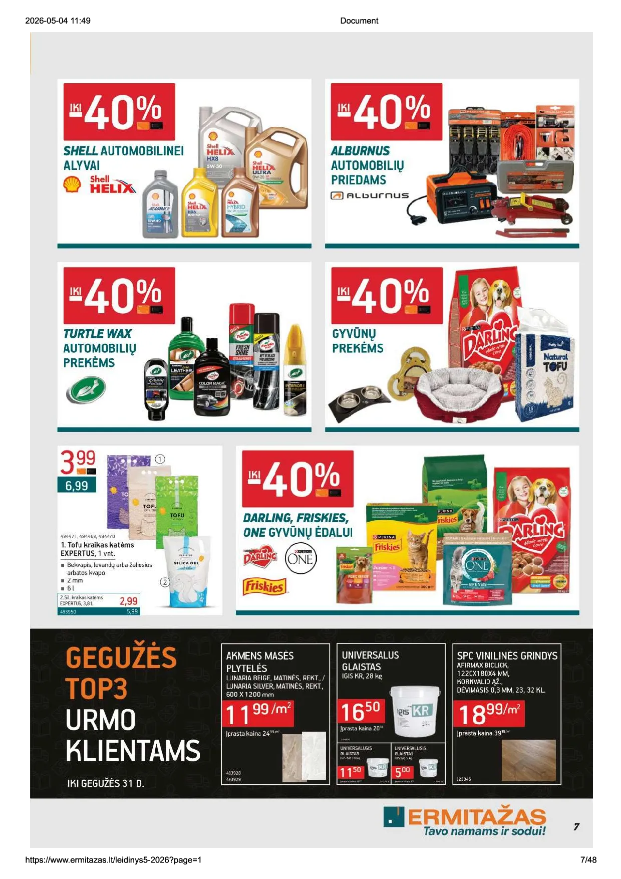 Ermitažas leidinys – 7 psl.