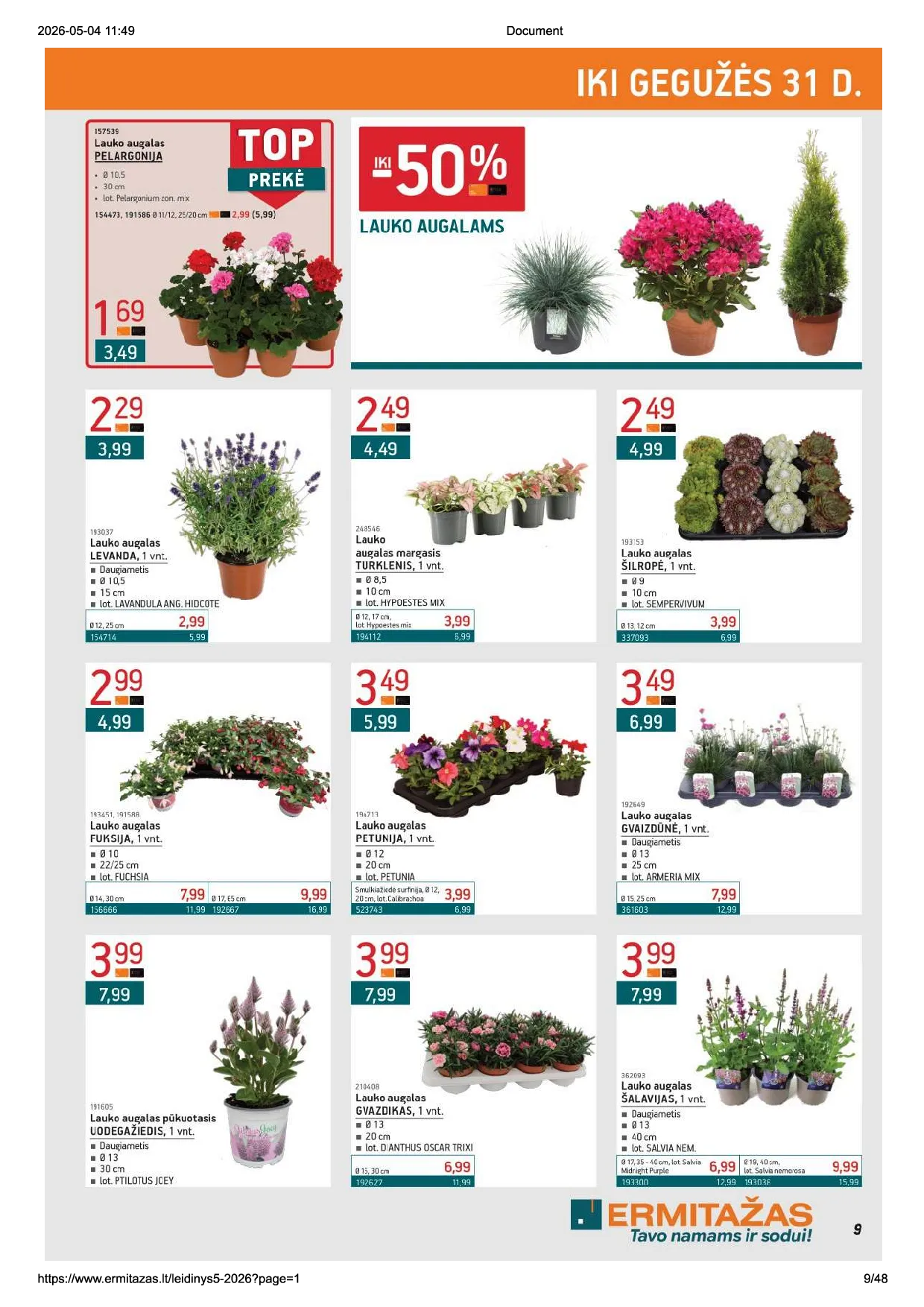 Ermitažas leidinys – 9 psl.