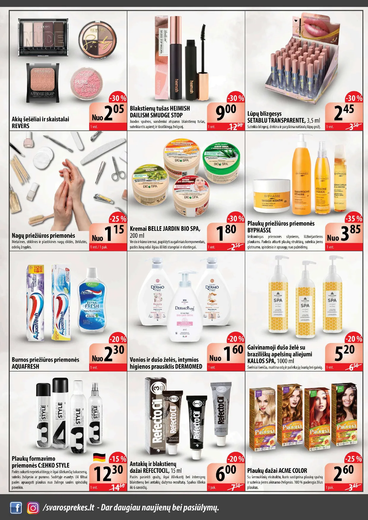 Švaros prekės katalogas – 2 psl.