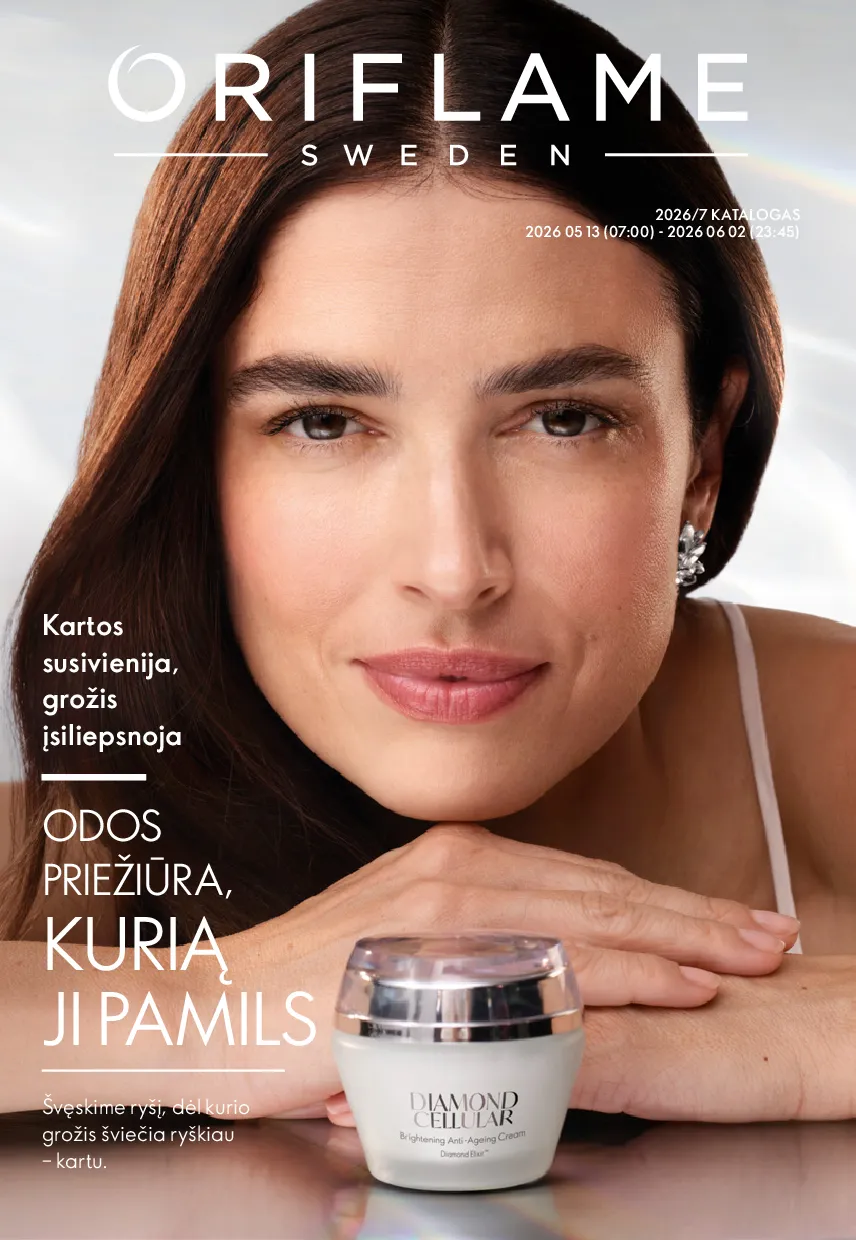 Oriflame katalogas – 1 psl.