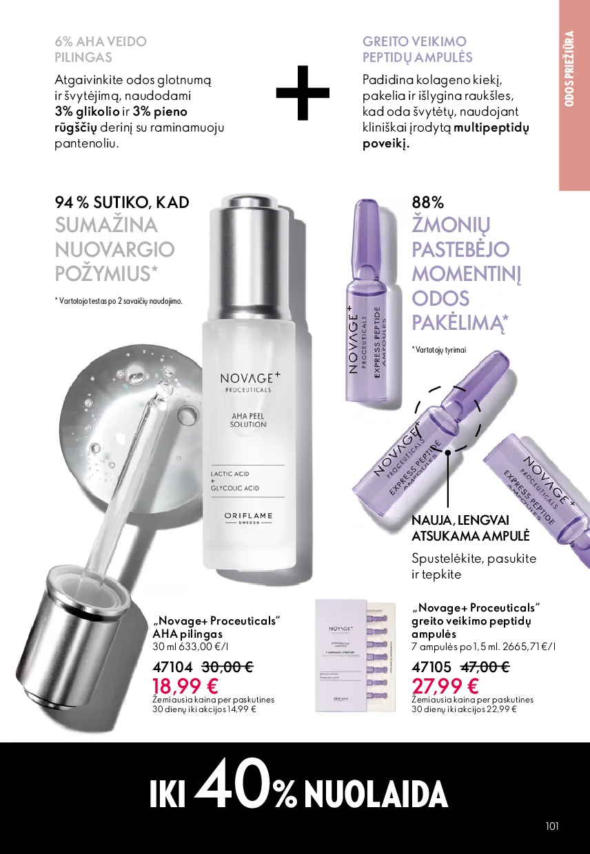Oriflame akcijos šią savaitę. Galioja nuo 2026-05-13 iki 2026-06-02 – 101 psl.