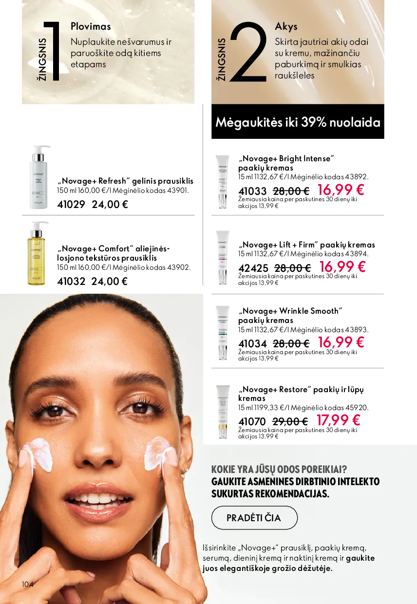 Oriflame akcijos šią savaitę. Galioja nuo 2026-05-13 iki 2026-06-02 – 104 psl.