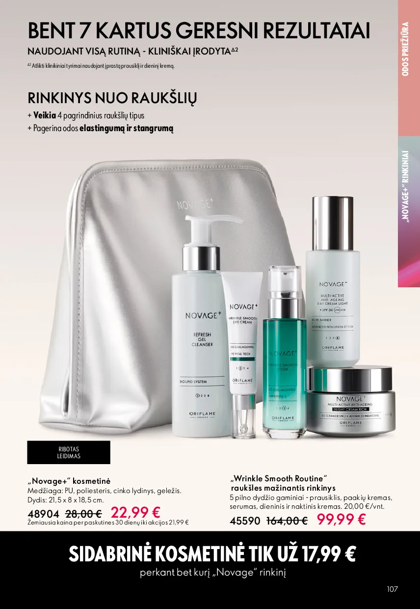 Oriflame akcijos šią savaitę. Galioja nuo 2026-05-13 iki 2026-06-02 – 107 psl.