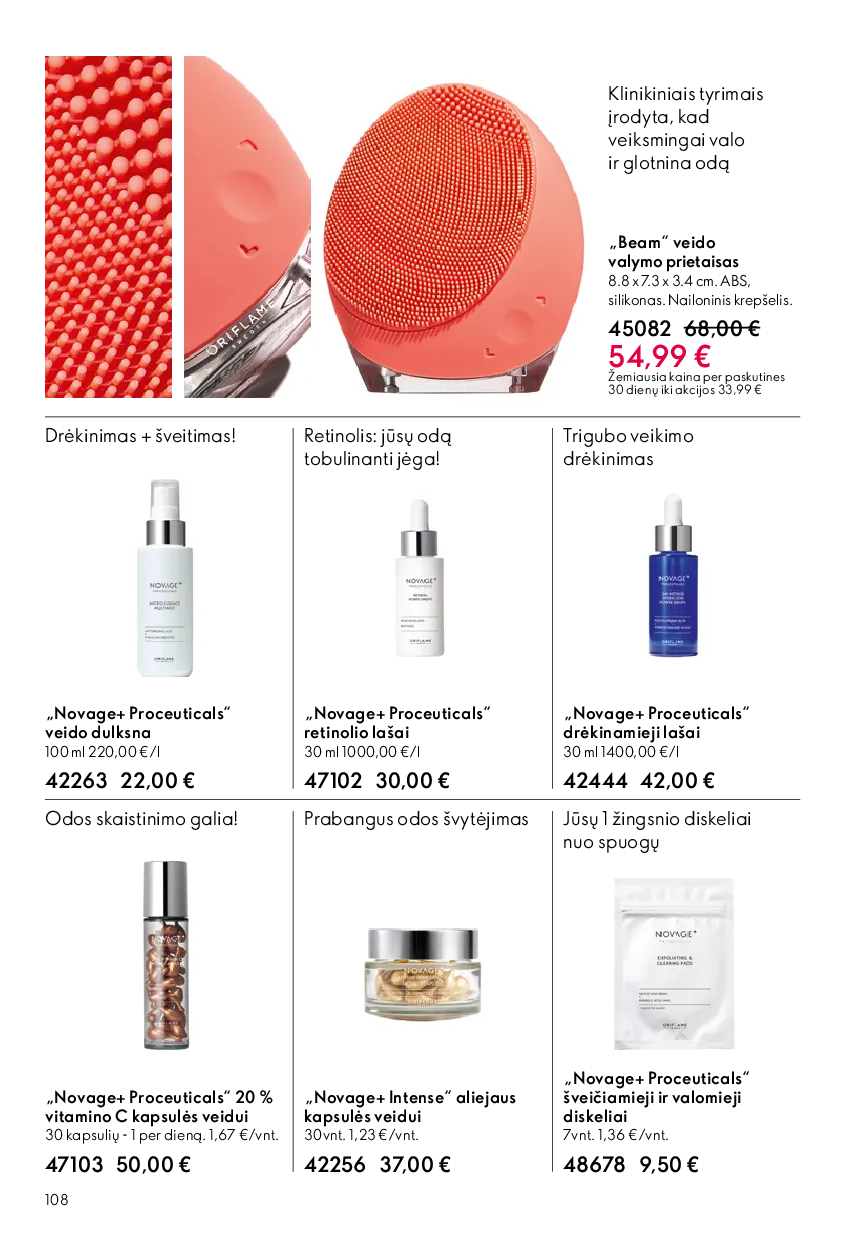 Oriflame akcijos šią savaitę. Galioja nuo 2026-05-13 iki 2026-06-02 – 108 psl.