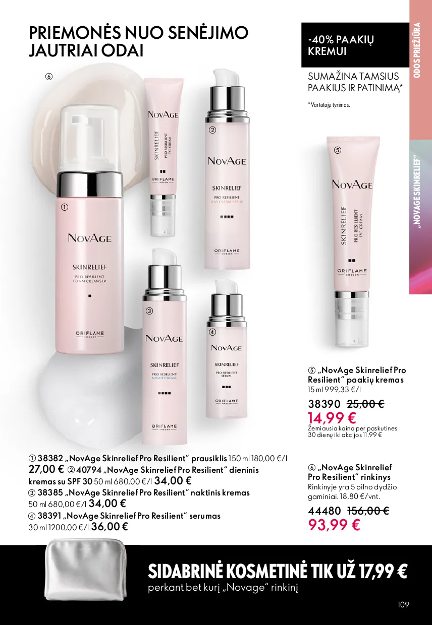 Oriflame akcijos šią savaitę. Galioja nuo 2026-05-13 iki 2026-06-02 – 109 psl.