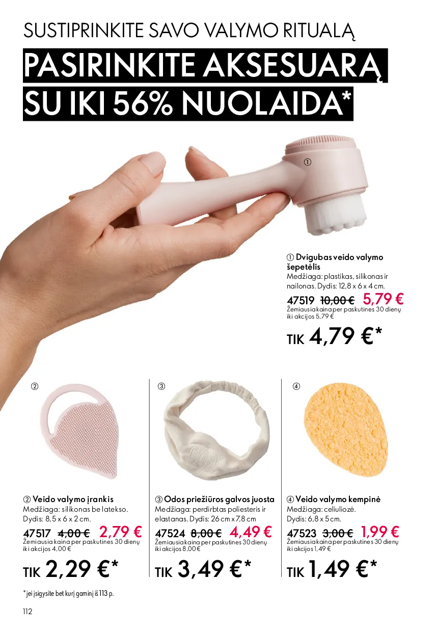 Oriflame akcijos šią savaitę. Galioja nuo 2026-05-13 iki 2026-06-02 – 112 psl.