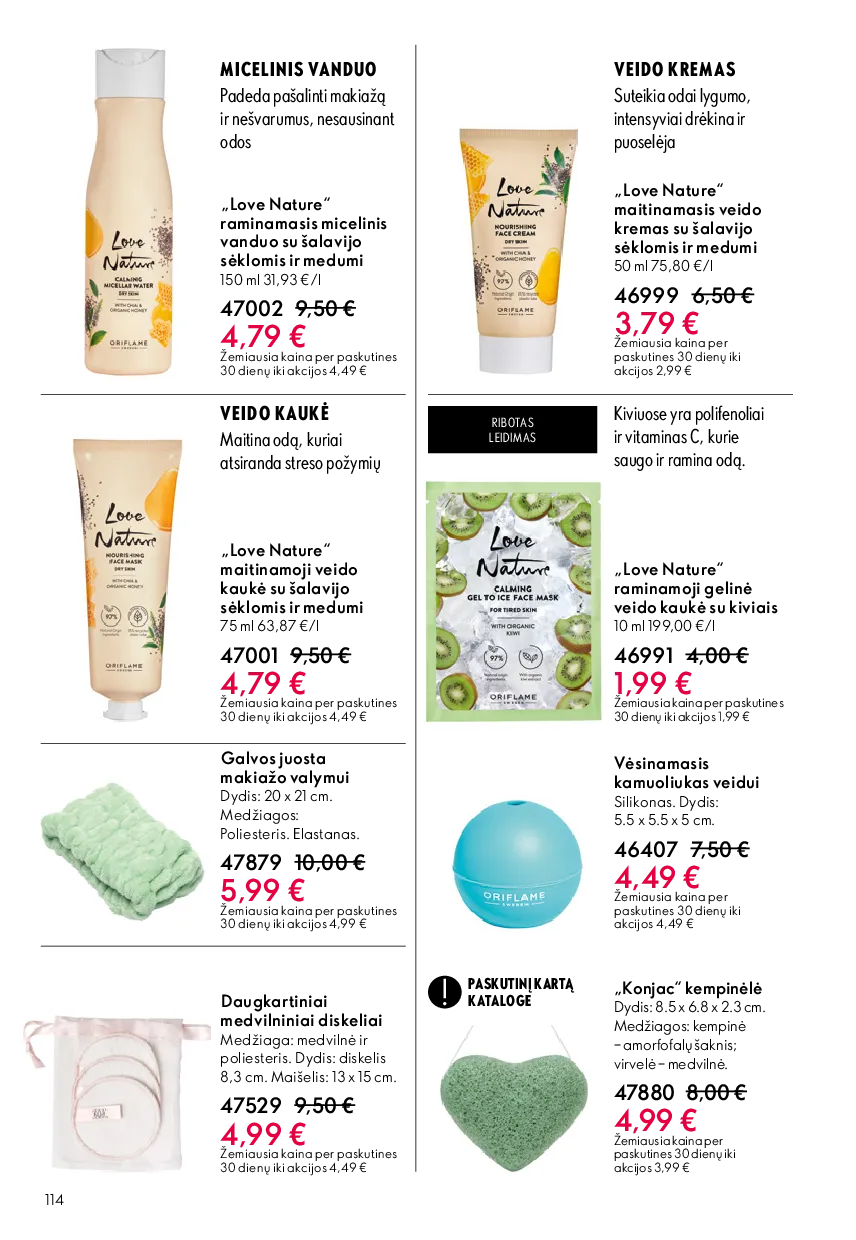 Oriflame akcijos šią savaitę. Galioja nuo 2026-05-13 iki 2026-06-02 – 114 psl.
