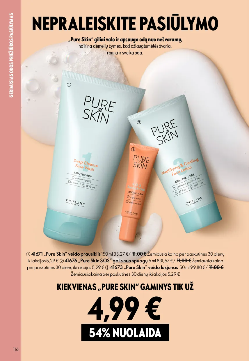 Oriflame akcijos šią savaitę. Galioja nuo 2026-05-13 iki 2026-06-02 – 116 psl.