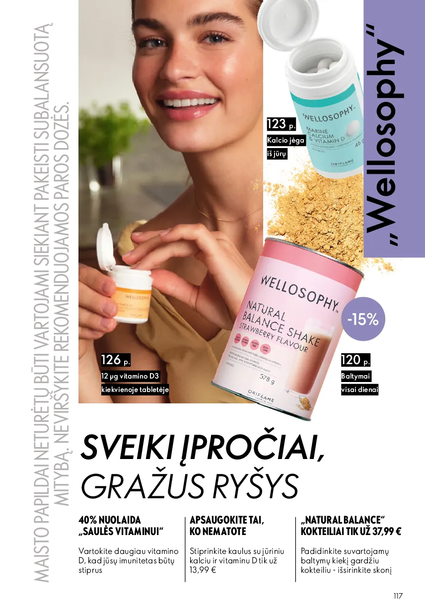 Oriflame akcijos šią savaitę. Galioja nuo 2026-05-13 iki 2026-06-02 – 117 psl.