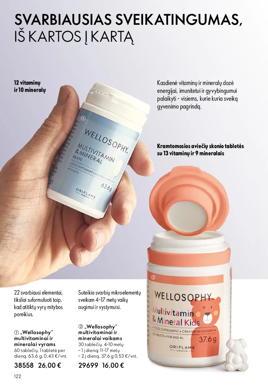 Oriflame akcijos šią savaitę. Galioja nuo 2026-05-13 iki 2026-06-02 – 122 psl.